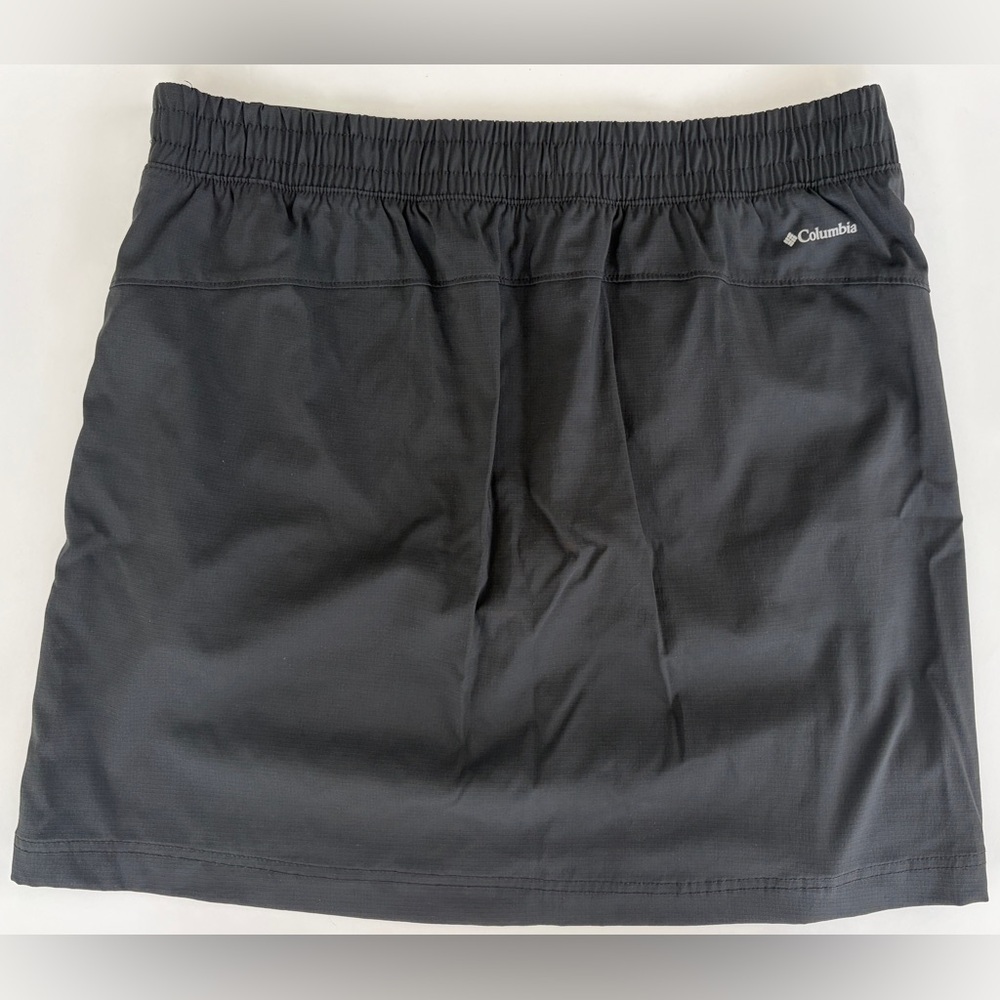 Columbia Black Tennis Active Mini Skort, Size L